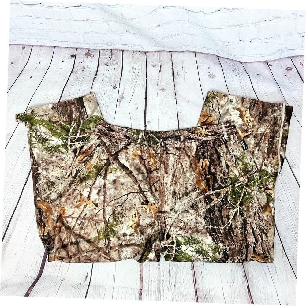 CABELA'S GORE-TEX MESH LINED HUNTING CAMO PANTS - 3XL